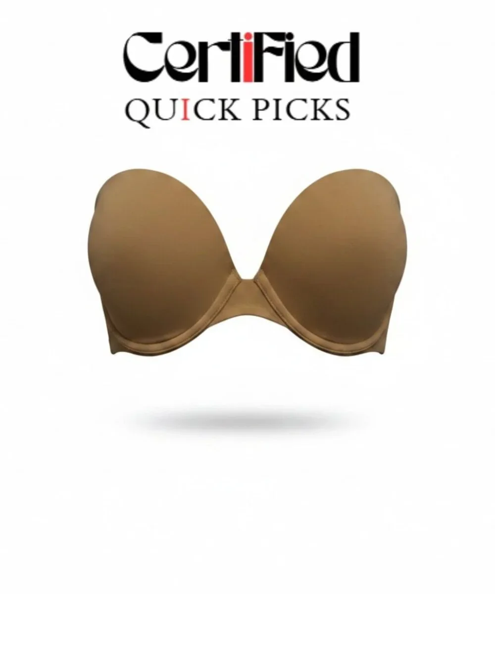 NATORI CAFE SIZE 32DDD Minimal Contour Strapless Bra 729229